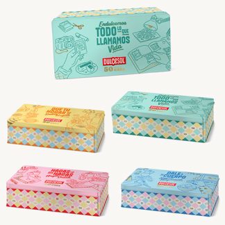 Caja latón Dulcesol